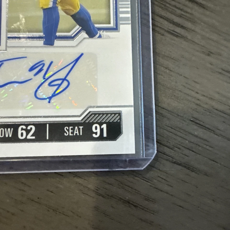 2023 Panini Contenders - Rookie Ticket #153 Kobie Turner (AU, RC) - Image 4 of 4