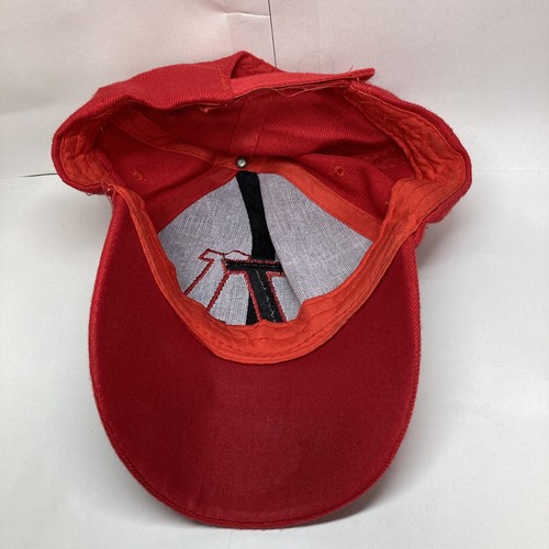 Louisville LL Kentucky Red/Black Strapback Size Small/Medium Curved Bill Hat - Picture 6 of 9