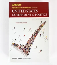 AMSCO Advanced Placement AP United States Government & Politics PRIORITY SHIP