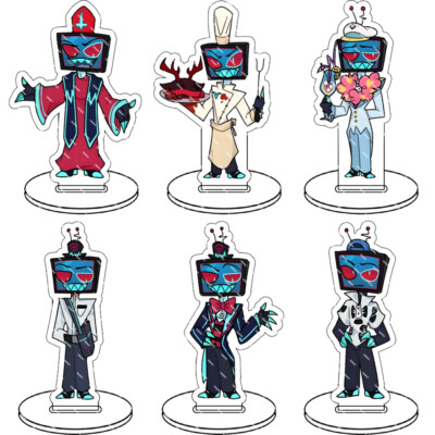 さ*ん様 Hazbin Hotel Vox グッズ まとめ売り Vees Acrylic Standee Hazbin Hotel Valentino Vox Velvette Standees
