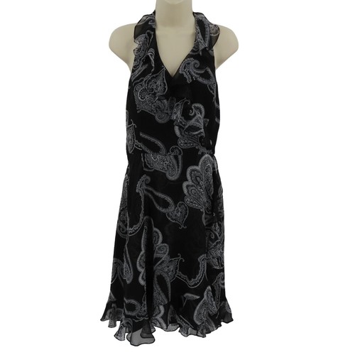 White House Black Market Dress Women's Sz 00 Sleeveless Paisley Black /White | eBay White House Black Market Dress Women's Sz 00 Sleeveless Paisley Black /White | eBay