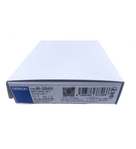 NEW OMRON NX-S0D400, 4 Digital Safety Outputs, PNP 24 VDC, 0.5 A/point, 2.0 A/NX