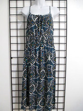 "NEW" LOFT OUTLET / ORG $86.99 🌸 8 PETITE==FLORAL PRINT /ELASTIC WAIST DRESS