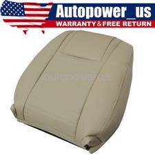 For 2005-2009 Ford Mustang Gt V8 Front Bottom Lean Back Leather Seat Cover Tan