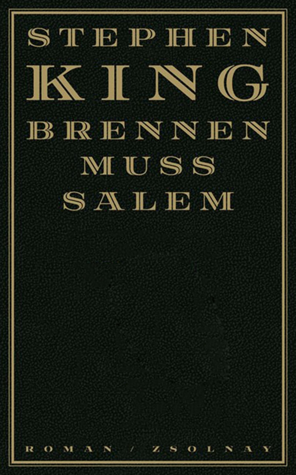 Thumbnail - Brennen Muß Salem - Stephen King - 9783552053816