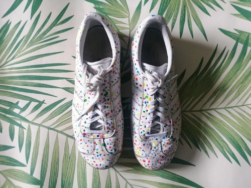 Size UK 6 Handpainted Adidas Gazelle 