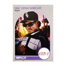 EAZY-E Hip-Hop Trading Card 1990 NBA Hoops De...