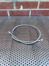 Unbranded 42" Stainless Steel Braided Hose w/ 1/2" NPT Fittings