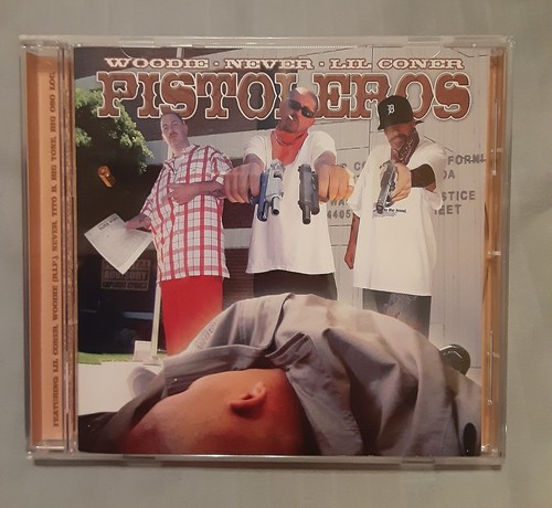 Lil Coner Woodie Never Pistoleros CD MINT Big Tone Big Oso Loc Darkroom Familia
