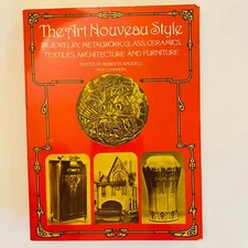 The Art Nouveau Style Vintage PB 1977 Jewelry Metalwork Glass Ceramics Textiles 