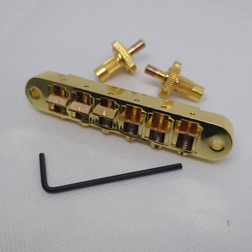 Gold Tune-O-Matic ABR-1 JB Gitarrensteg für LP, SG, Fly V Gitarre - Bild 2 von 6