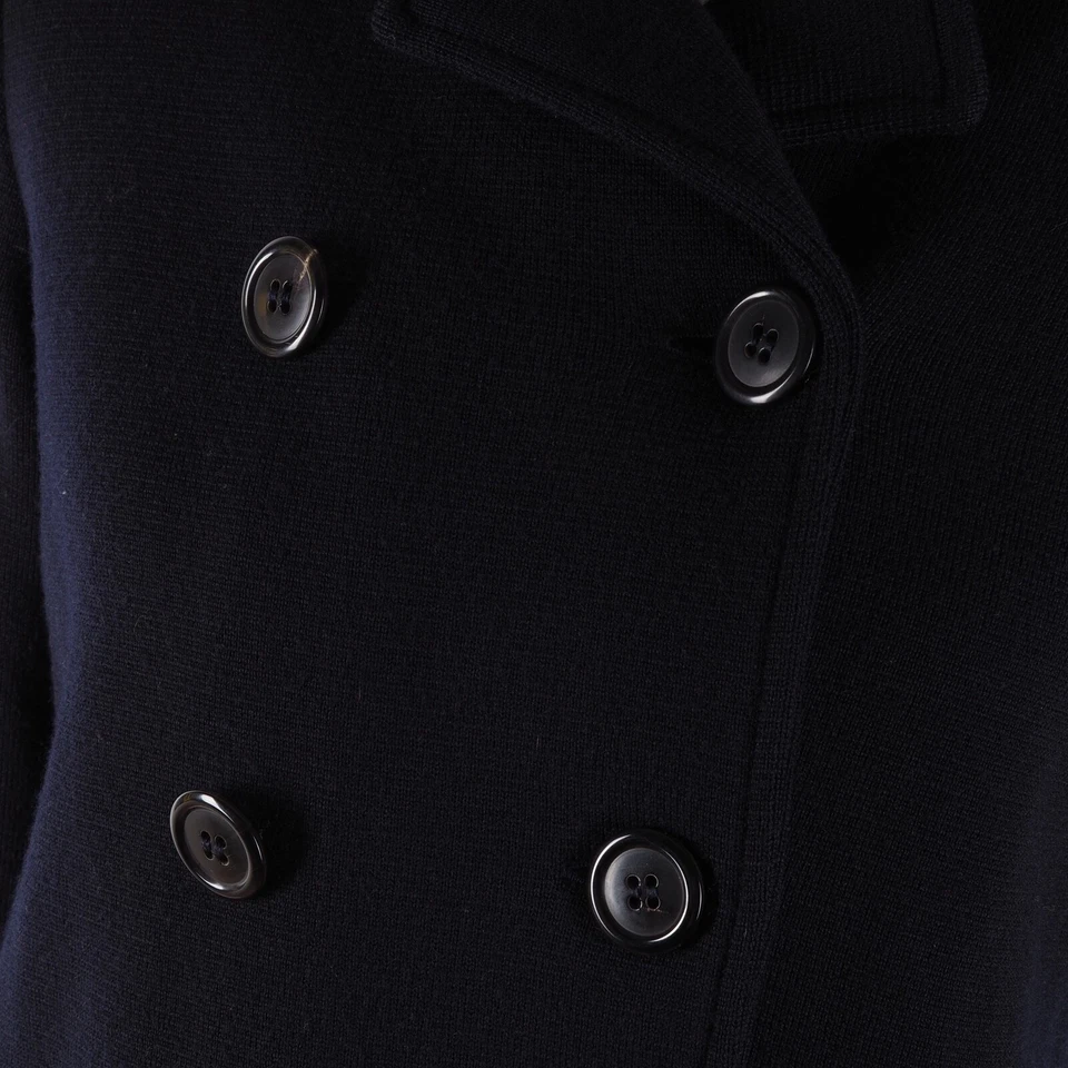 Jil Sander женщин шерсти трикотажа синий Blazer куртка кардиган куртка размер 36 / XS / S - Изображение 4 из 4