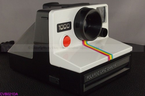 Polaroid Land Camera 1000 Red - TESTED & TESTED (CVB021DA)