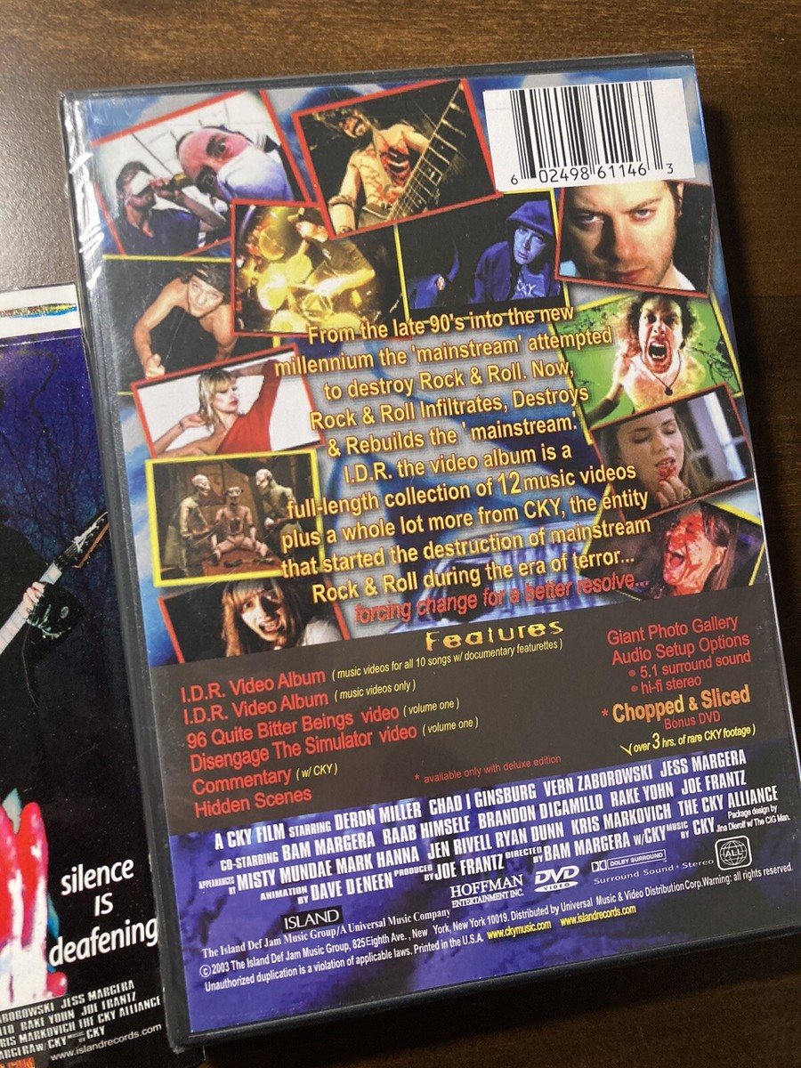 CKY: Infiltrate, Destroy, Rebuild (DVD, 2003) Video Album Bam