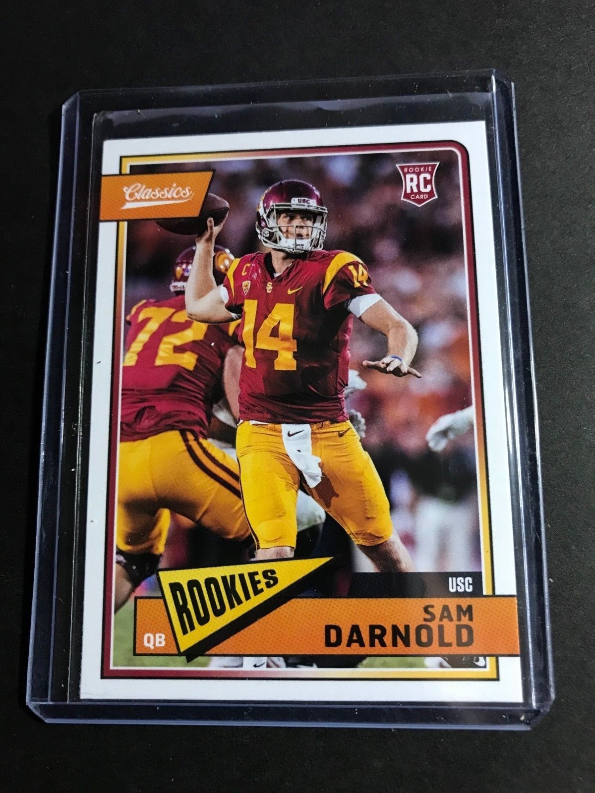 Sam Darnold 2018 Classics Rookie Card RC USC Trojans New York Jets #206