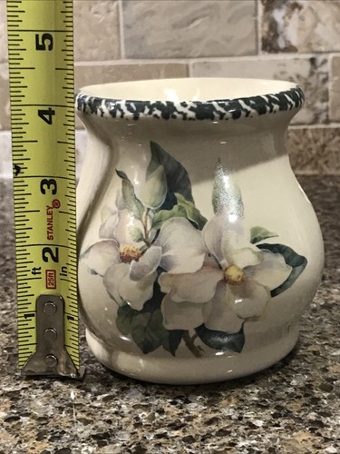 Home & Garten Party Kerze Schmelzwärmer & Mini Glas Steinzeug Magnolie USA EUC - Bild 17 von 18