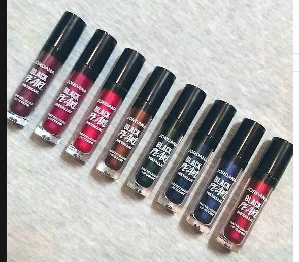 Jordana Black Pearl Metallic Matte Liquid Lip Color  Sealed  - Image 2 of 2