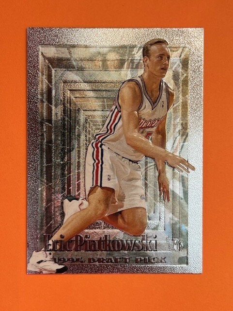 SILVER 1994 Topps Embossed #115 Eric Piatkowski Basketball Card