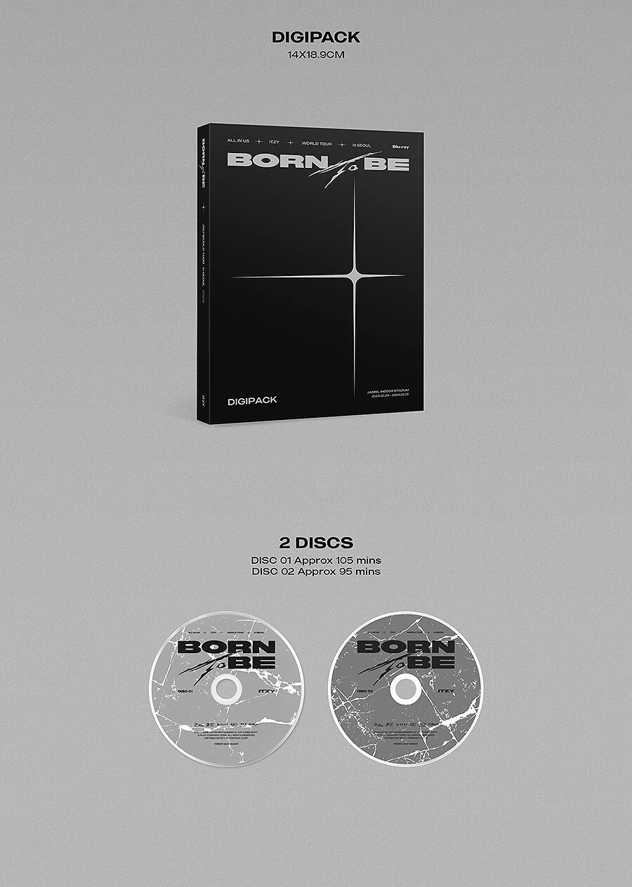 ITZY Blu-ray BORN TO BE in SEOUL 新品 ITZY - 2ND WORLD TOUR 'BORN TO BE' IN SEOUL