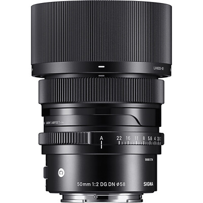 Sigma 50mm f/2 DG DN Contemporary Lens for Sony E.  U.S. Authorized Dealer