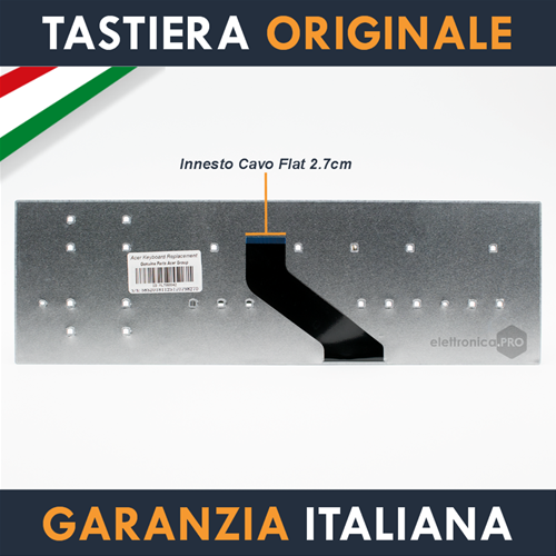 Tastiera Originale Packard Bell EasyNote P7YS0 Italiana per Notebook - Foto 3 di 3