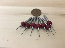 7 Pieces .6mm Micro Drill Bits 3D Printer Nozzle Cleaning PCB kit Extruder