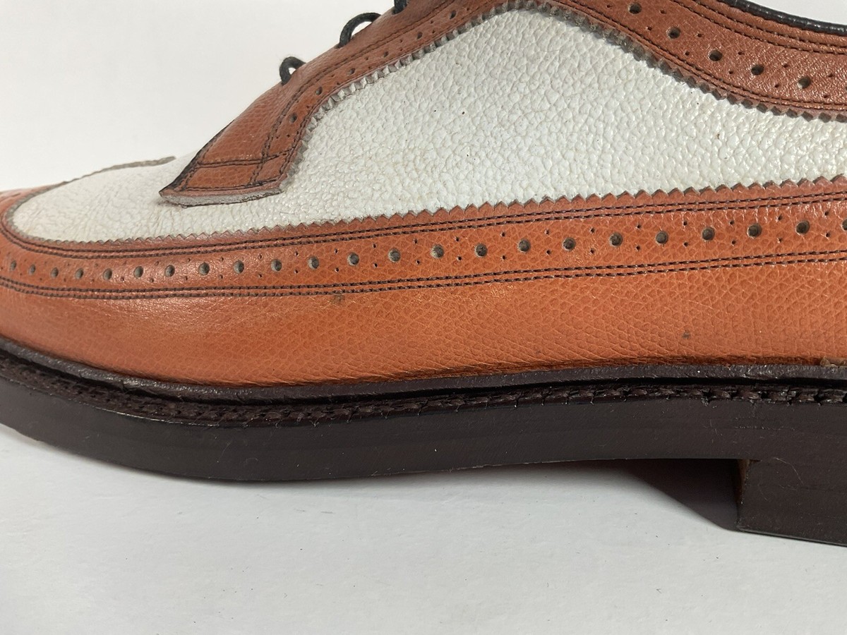 靴 70s J&M Aristocraft Spade sole Spectator SPECTATOR SHOES 814 FOREST
