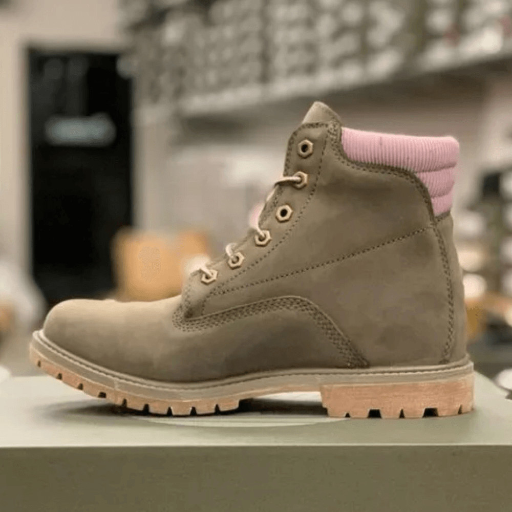 NEW Timberland Women's Waterville 6 Inch WP Olive Nubuck Boot A2GN2 SIZE 8.5 image 4