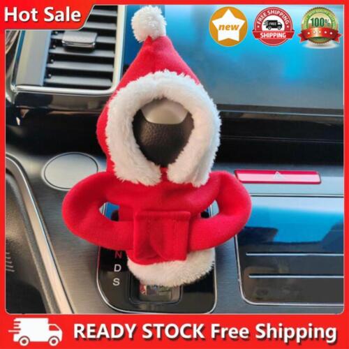 Christmas Hoodie Gear Stick Cover Funny Sweater Shift Knob Cover Christmas Decor - Bild 1 von 33
