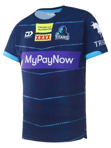 Gold Coast Titans 2023 NRL Mens Alternate Training Shirt Sizes S-7XL BNWT