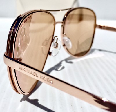 NEW Michael Kors CHELSEA Rose Gold w Rose Gold Lens Women display picture 2