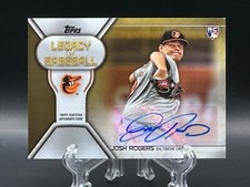 Josh Rogers 2019 Topps Series Two Gold Legacy of Baseball Rookie Auto /50 RC