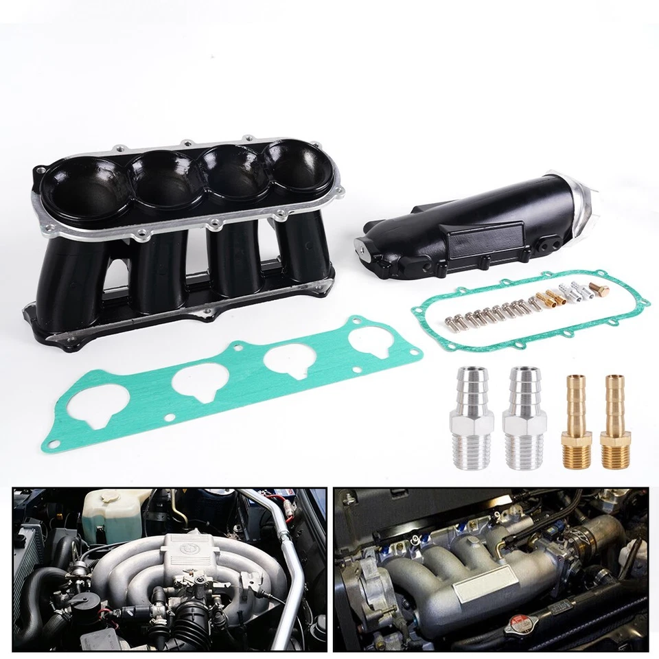 Ultra Street Intake Manifold For Honda Acura K-Series K20A K20A2 K20Z1 K24A1 RSX Foto 3 de 4