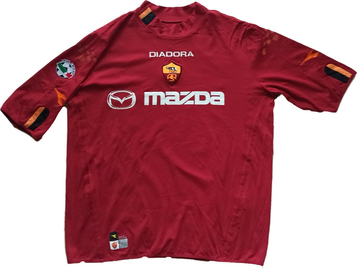 Maillot Kappa Football AS Roma Third Vintage TOTTI 2002/03 - M | LineUp. Vintage Football Store