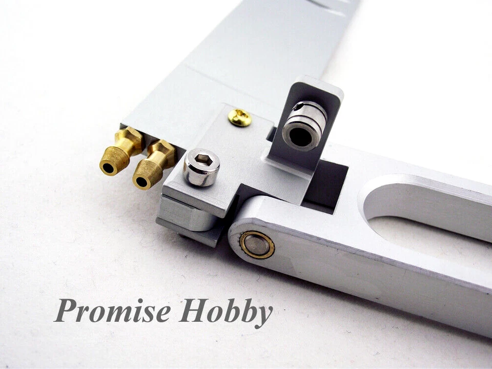 Alloy Extended Rudder 180mm X 160mm for Large Gas Nitro Electric RC Model Boat - Image 4 of 4