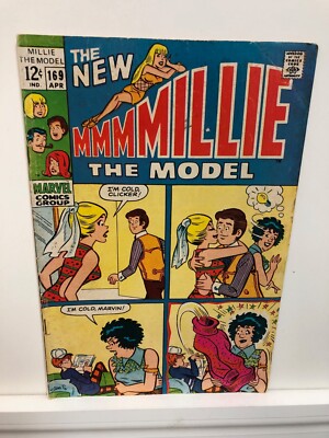 Millie The Model  # 169    VERY GOOD   April 1969    See below & pics