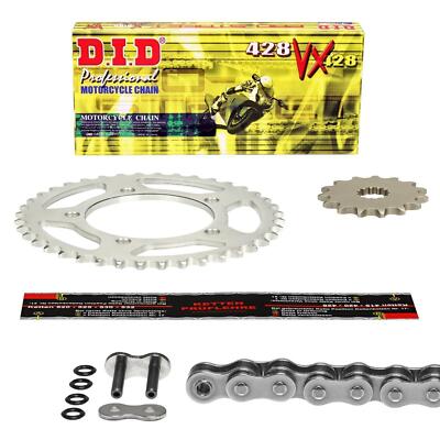 DID VX Kettensatz Suzuki RG 125 Gamma (NE12B) 1987, X-Ring Nietschloss