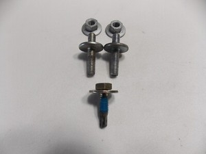 BMW E46 Convertible Rear Window Regulator Bolts 00-06 323 325 328 330 M3