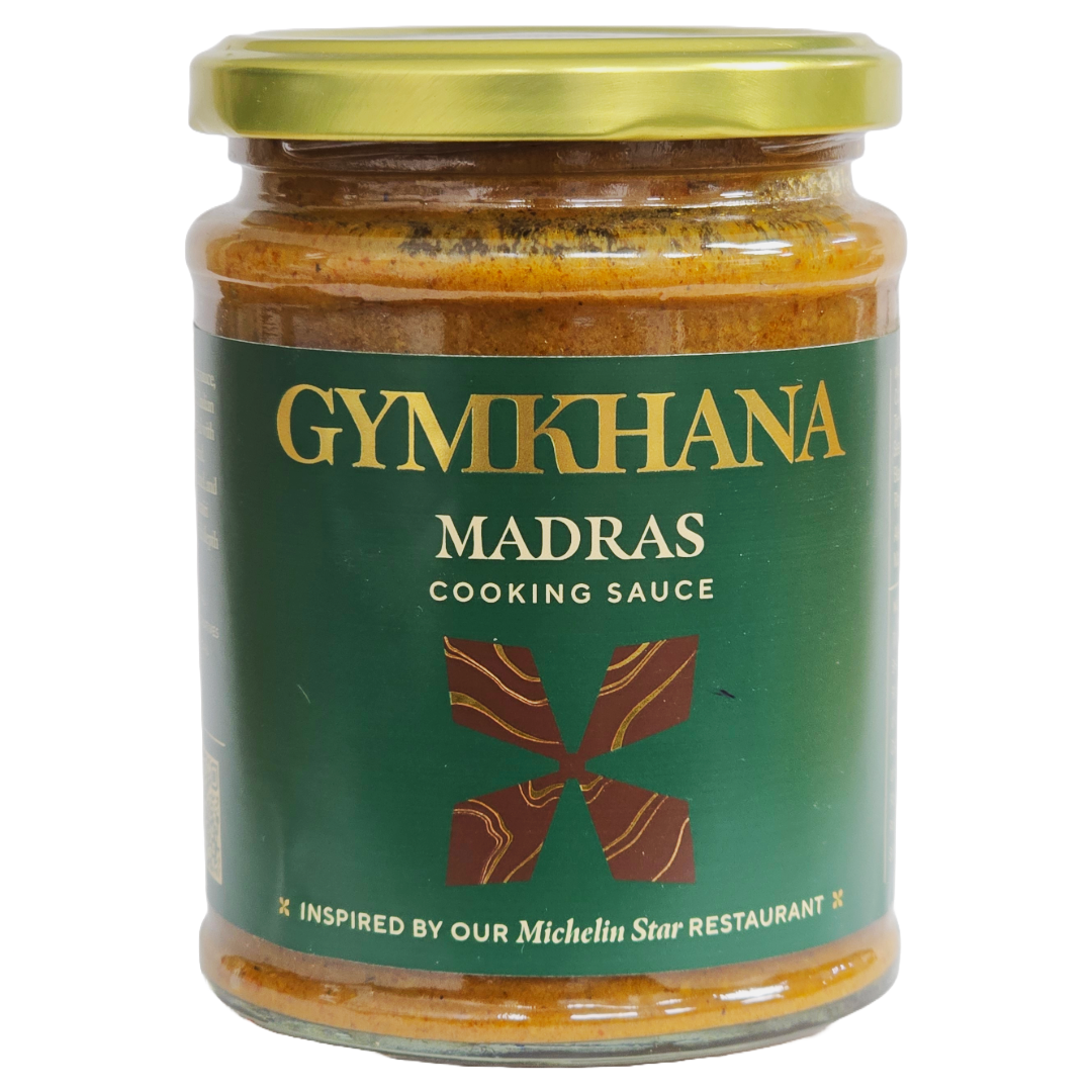 Gymkhana Madras Cooking Sauce 300ml, Indian Curry Sauce, Hot, Vegan, All Natural