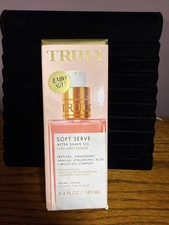 Truly Beauty Soft Serve After Shave Oil JUMBO 6.4 Oz Brand New Sealed