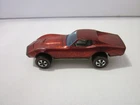 HOT WHEELS REDLINE  CUSTOM CORVETTE * RED COLOR * HONG KONG VERSION * DECENT CAR