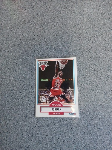Michael Jordan 1990 1991 Fleer # 26