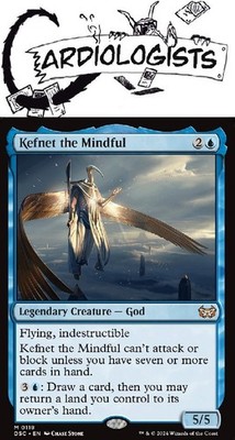 Kefnet the Mindful | Magic the Gathering MTG | Duskmourn Commander DSC | NM