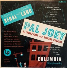 Vivienne Segal And Harold Lang, Rodgers & Hart, Pal Joey, Vinyl LP, Sealed
