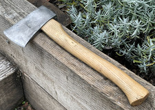 Vintage HW 1-1/2 lb Axe Hatchet Kindling Chopper Garden Camping Tool Helko Werk