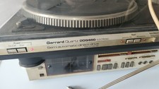 Gerrard Quartz DDQ650 Electronic semi-automatic direct-drive turntable 1981