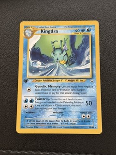 Pokemon Kingdra 19/64 Neo Revelation Rare 1st Edition