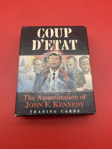 Coup D'Etat JFK Assassination Trading Cards Complete Set of 36 (1990) Eclipse