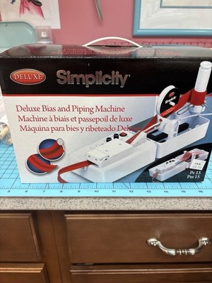 Simplicity Deluxe Bias Tape And Piping Machine BRAND NEW !