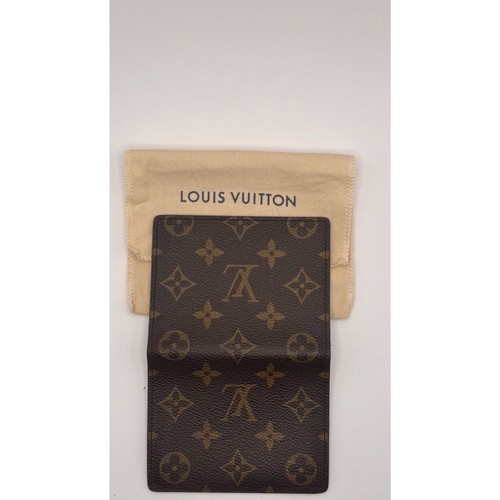 Louis Vuitton Monogram Canvas Bi-Fold Card Case "Japon Sangapur" "Business ID" - Picture 5 of 10